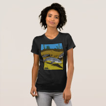 STÖR-FARBSEITE & SCHILDEN - Damen-T-Shirt