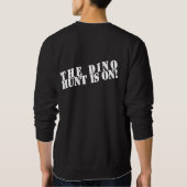 Stör-Jäger-Crew-Hals-Strickjacke DUNKELHEIT Sweatshirt (Rückseite)