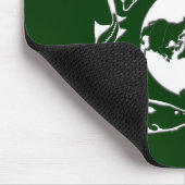 Stör-Mausunterlage - recyceln Sie Mousepad (Ecke)