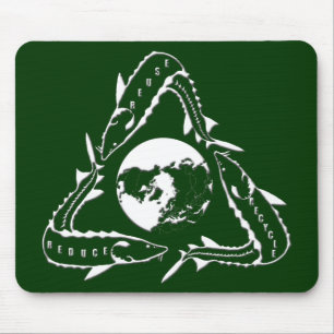 Stör-Mausunterlage - recyceln Sie Mousepad