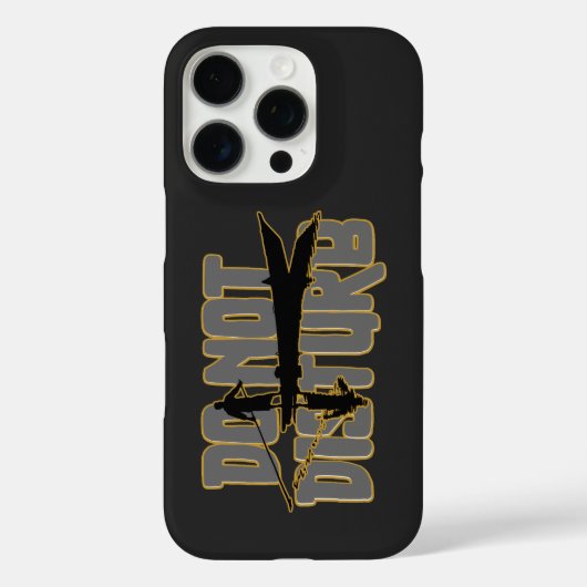 Stör mich nicht – Friedliches Einsamkeit Boot Desi Case-Mate iPhone Hülle (Rückseite)
