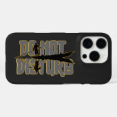 Stör mich nicht – Friedliches Einsamkeit Boot Desi Case-Mate iPhone Hülle (Rückseite (Horizontal))