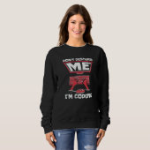 Stör mich nicht, ich codiere Full-Stack-Software-E Sweatshirt (Vorne ganz)