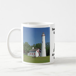 Stör-Punkt-Leuchtturm-Tasse Kaffeetasse