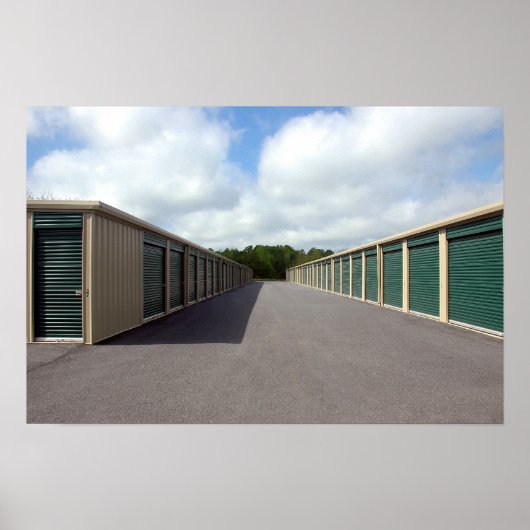 Storage Warehouse Units Poster (Vorne)