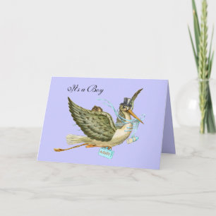 STORCH BABY SHOWER ANKÜNDIGUNG