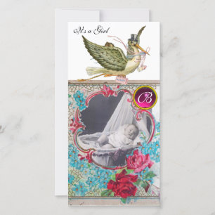 STORCH BABY SHOWER MONOGRAMM, ruby.weiss Ankündigung