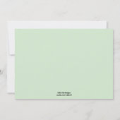 Storch-Babyparty-Einladung - Junge/Mädchen Einladung (Rückseite)