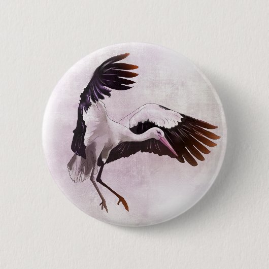 Storch Button (Vorderseite)