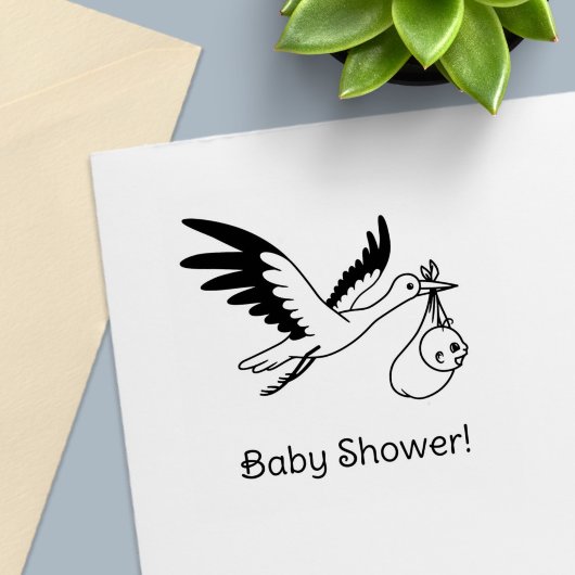 Storch Carry Bundle Baby Dusche Permastempel