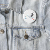 Storch der Lieferung Button (Beispiel)