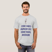 Storch-Familien-Wiedersehen 2012 T-Shirt (Vorne ganz)