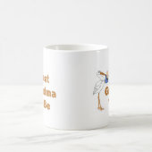 Storch-große Großmutter zum zu sein Kaffeetasse (Mittel)