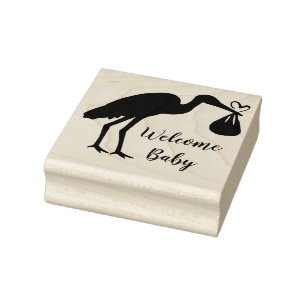 Storch Gummistempel