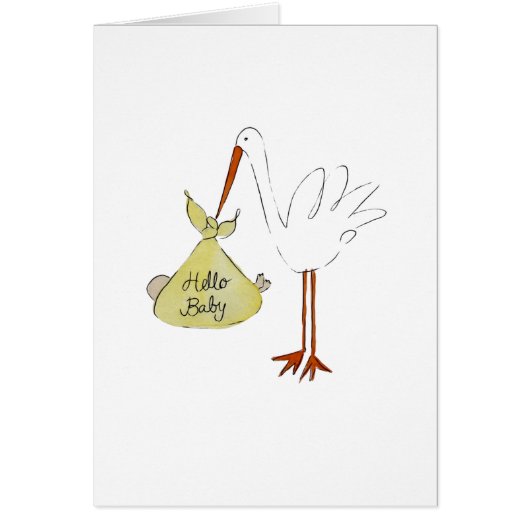 Storch Hallo Baby (Vorne)