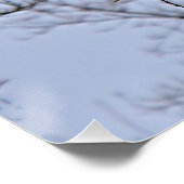 Storch in Nest Poster (Ecke)