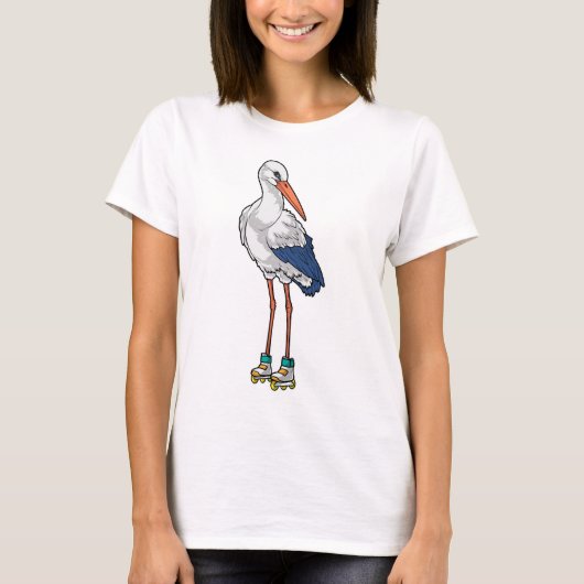 Storch Inline-Skating Inline-Skates Sport T-Shirt (Vorderseite)