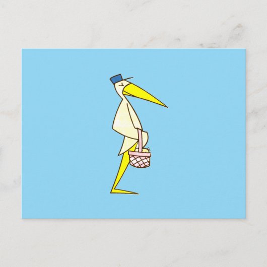 Storch Merchandise Postkarte (Vorderseite)