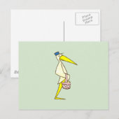 Storch Merchandise Postkarte (Vorne/Hinten)