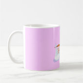 Storch mit geborenem Baby Kaffeetasse (Links)