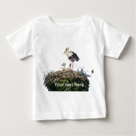 Storch mit Young Baby T - Shirt