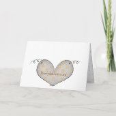 Storch New Baby Boy Grußkarte Karte (Rückseite)