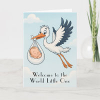 Storch Newborn Baby Card