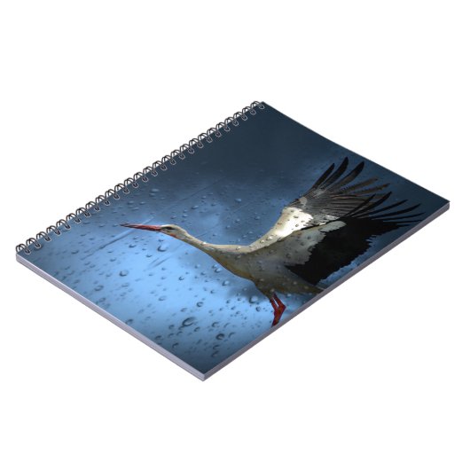 Storch Notizblock (Linke Seite)