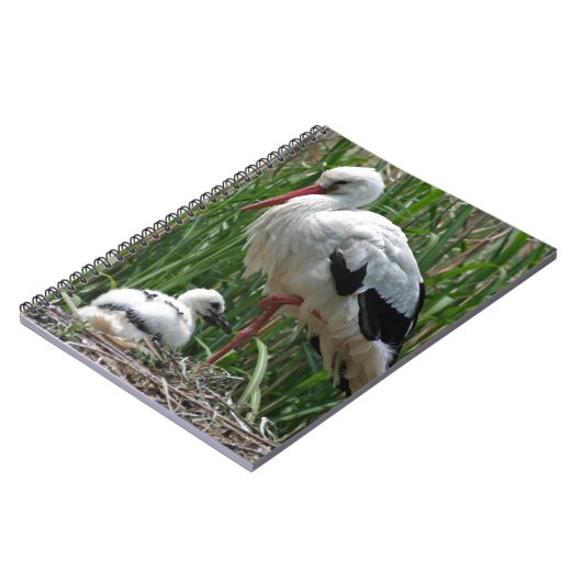 Storch Notizblock (Linke Seite)