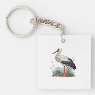 Storch Schlüsselanhänger