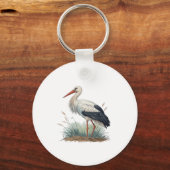 Storch Schlüsselanhänger (Vorderseite)