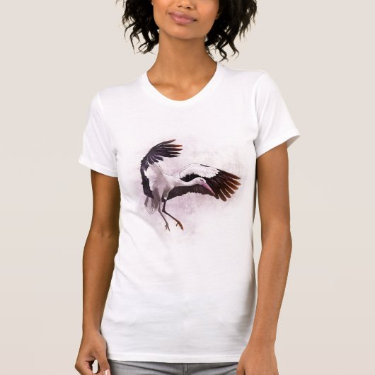 Storch T-Shirt (Vorderseite)