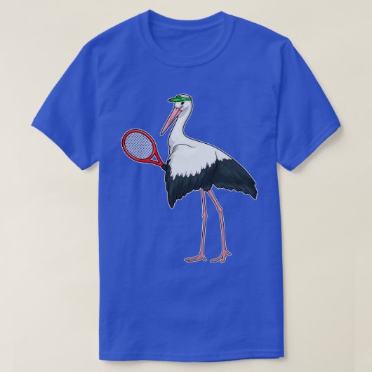 Storch Tennis T-Shirt (Design vorne)