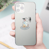 Storch Tragend Baby Funny Sticker - Benutzerdefini (Telefon)
