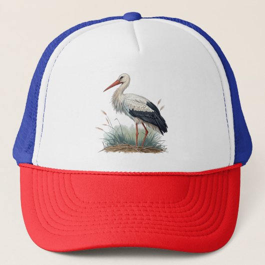 Storch Truckerkappe (Vorderseite)