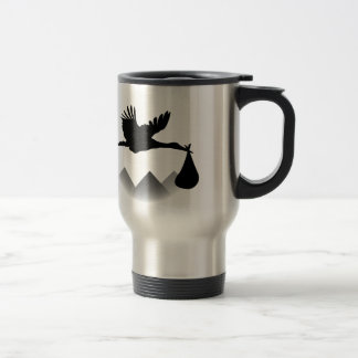 Storch u. Baby Reisebecher