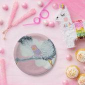 Storch-und Baby-Pappteller Pappteller (Party)