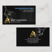 Störche elektrische Blitzgeräte-Elektriker Visitenkarte (Vorne/Hinten)