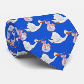 Störche Krawatte (Gerollt)