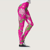Storchschnabelblüte Leggings (Rechts)