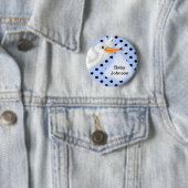 Storchtasten für Jungen Button (Beispiel)