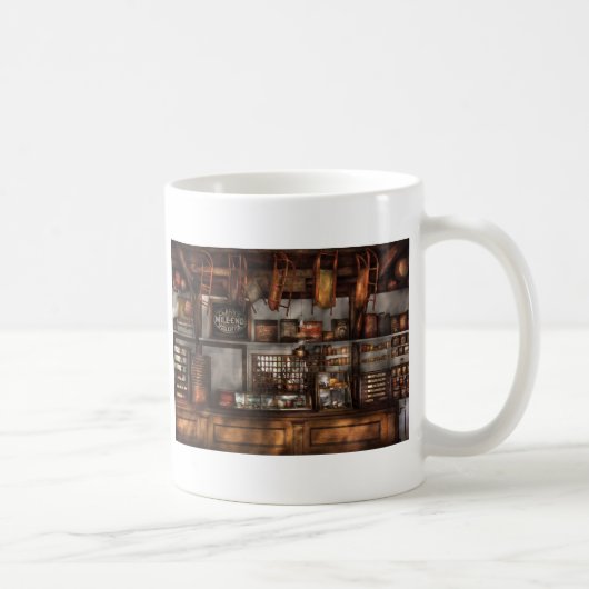 Store - Alt modischer Super Store Kaffeetasse (Rechts)