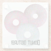 Störe dich nicht! glasuntersetzer (Rückseite)