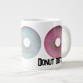 Störe dich nicht! Jumbo-Tasse (Vorderseite Rechts)
