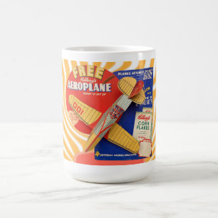 STORE-DISPLAY-WOW-KAFFEE-TASSE der 40er Jahre Kaffeetasse