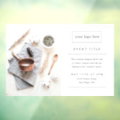 Store-Ereignis | Neuer Start des Foto Business Fensteraufkleber (Blatt 3)