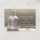 Store/Hersteller/Design Parfümflasche Visitenkarte (Vorderseite)