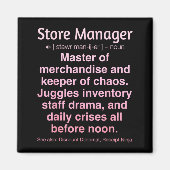 Store Manager  Magnet (Vorne)