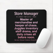 Store Manager Mousepad (Mit Mouse)