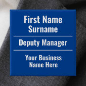 Store Manager oder Shop-Mitarbeiter Button